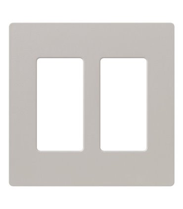 Placa 2 ventanas colores mate SW