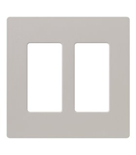 Placa 2 ventanas colores mate