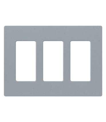 Placa 3 ventanas colores mate SW
