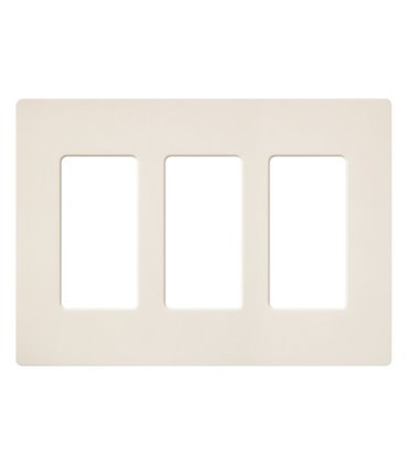 Placa 3 ventanas colores mate SW
