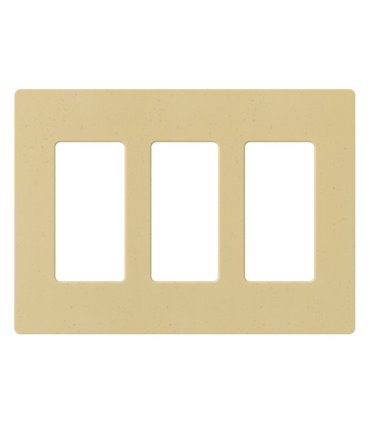 Placa 3 ventanas colores mate SW