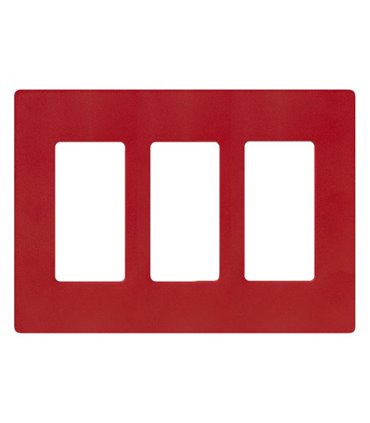 Placa 3 ventanas colores mate SW