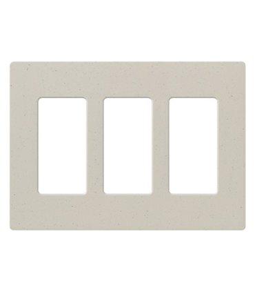 Placa 3 ventanas colores mate SW