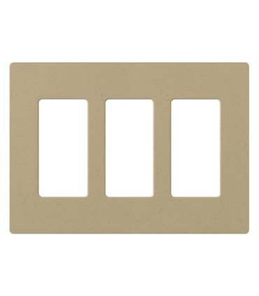 Placa 3 ventanas colores mate SW