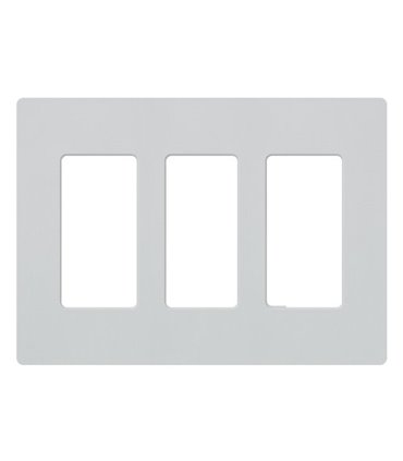 Placa 3 ventanas colores mate SW