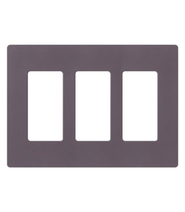 Placa 3 ventanas colores mate SW