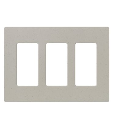 Placa 3 ventanas colores mate SW