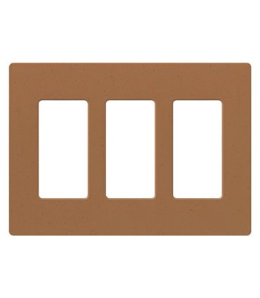 Placa 3 ventanas colores mate SW
