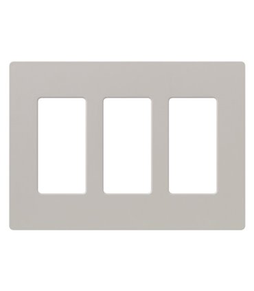 Placa 3 ventanas colores mate SW