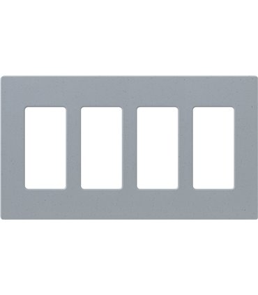 Placa 4 ventanas colores mate SW