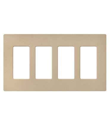 Placa 4 ventanas colores mate SW