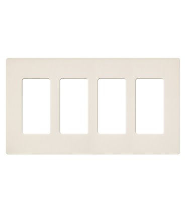 Placa 4 ventanas colores mate SW