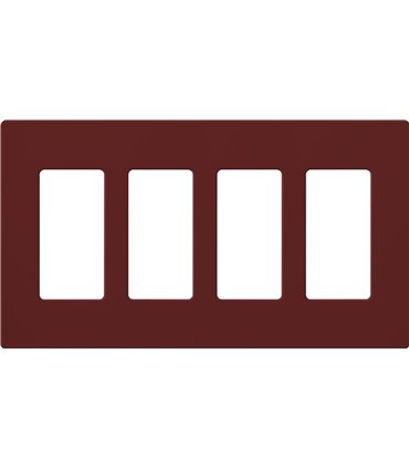 Placa 4 ventanas colores mate SW