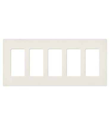 Placa 5 ventanas colores mate