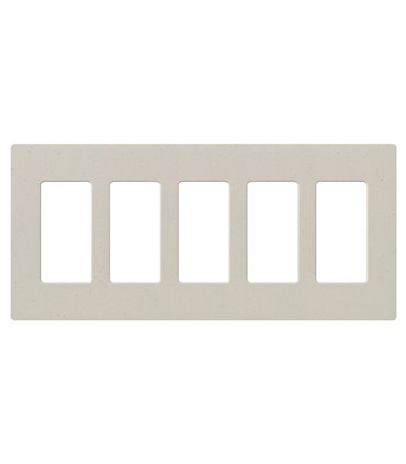 Placa 5 ventanas Satin Colors