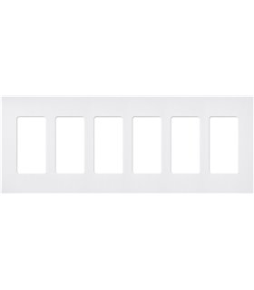 Placa 6 ventanas colores mate