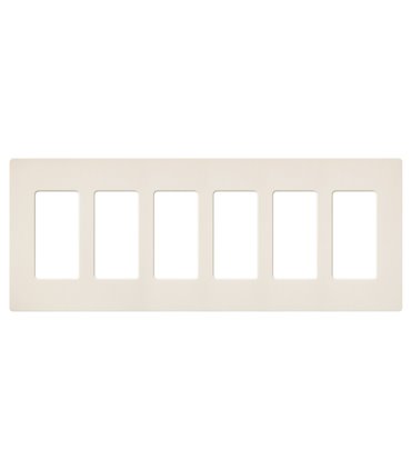 Placa 6 ventanas colores mate SW