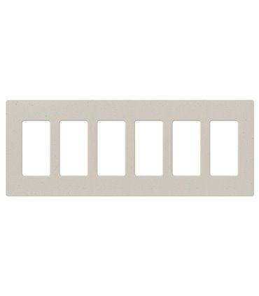 Placa 6 ventanas colores mate SW