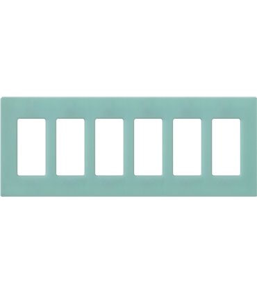 Placa 6 ventanas colores mate SW