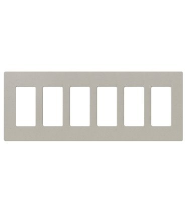 Placa 6 ventanas colores mate SW