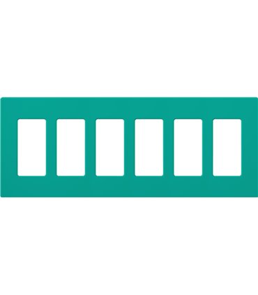Placa 6 ventanas colores mate SW