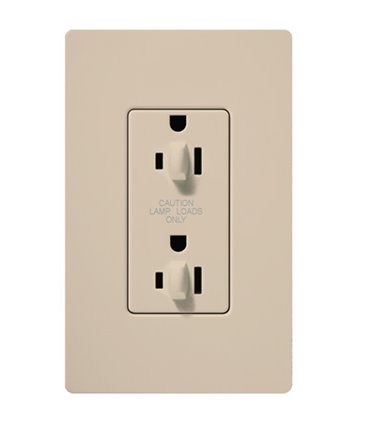 Tomacorriente SATIN COLORS 15A Tamper Color TP
