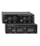 Mezcladores, preamplificadores y procesadores de señal para sistemas de audio comercial.